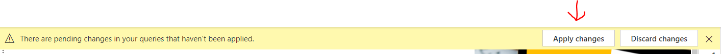 The Apply changes button
