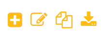 The query toolbar icons